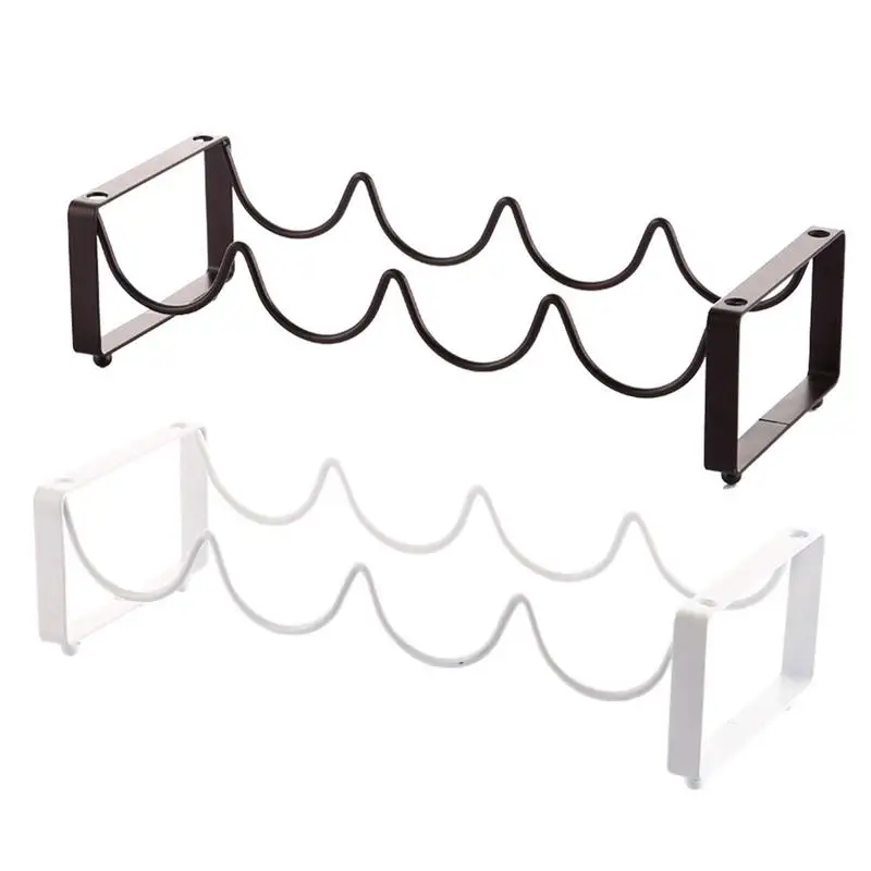 

Штабелируемая стойка для винных бутылок, отдельно стоящая винтажная демонстрационная стойка для 4 бутылок вина, стойка для вина, органайзер...