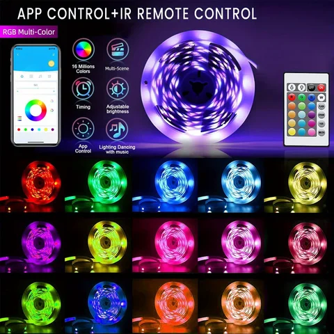 Светодиодная лента GBKOF RGB 5V 5050 Bluetooth Wi-Fi