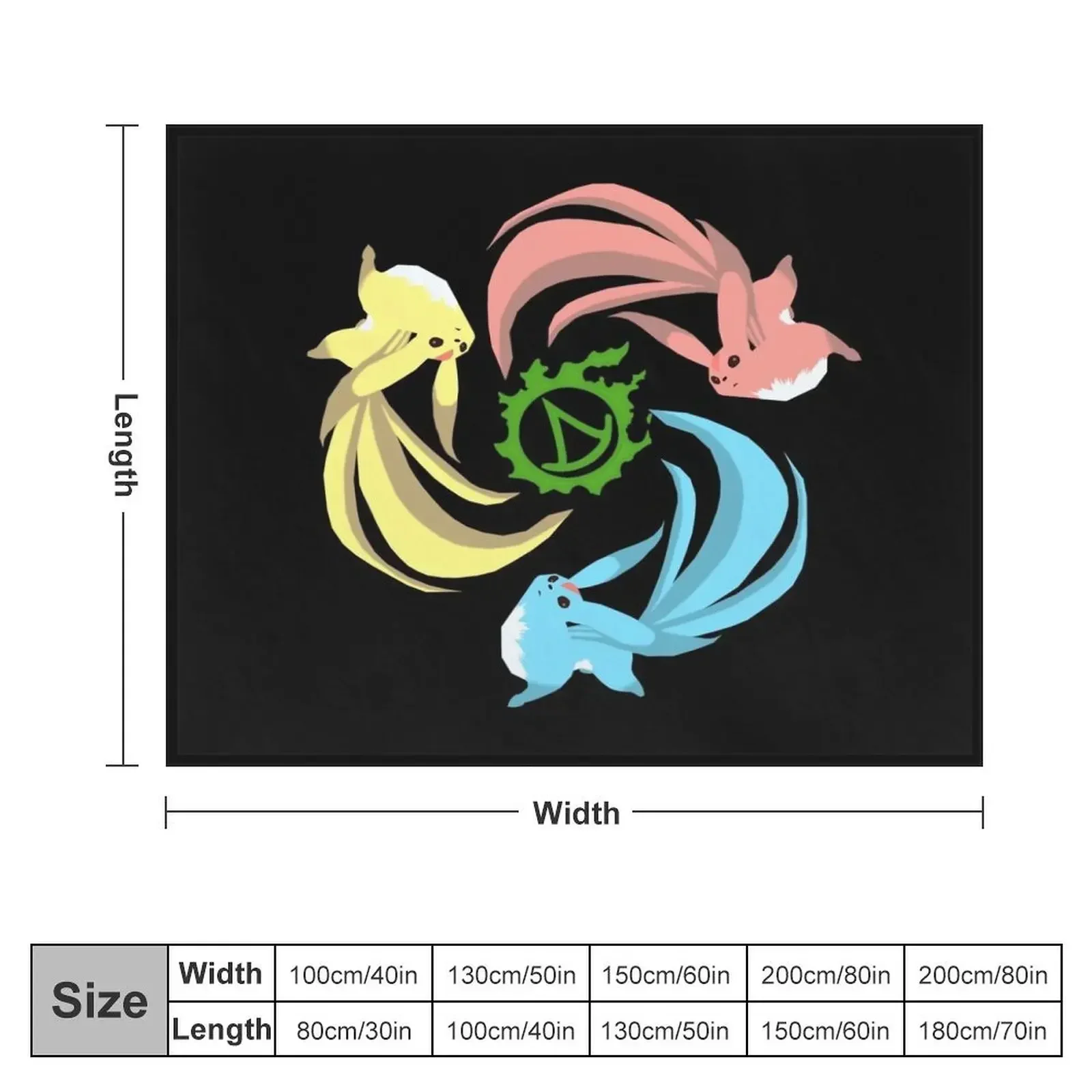 FFXIV Summoner - Одеяло Carbuncles Декоративное одеяло для дивана Пляжные одеяла