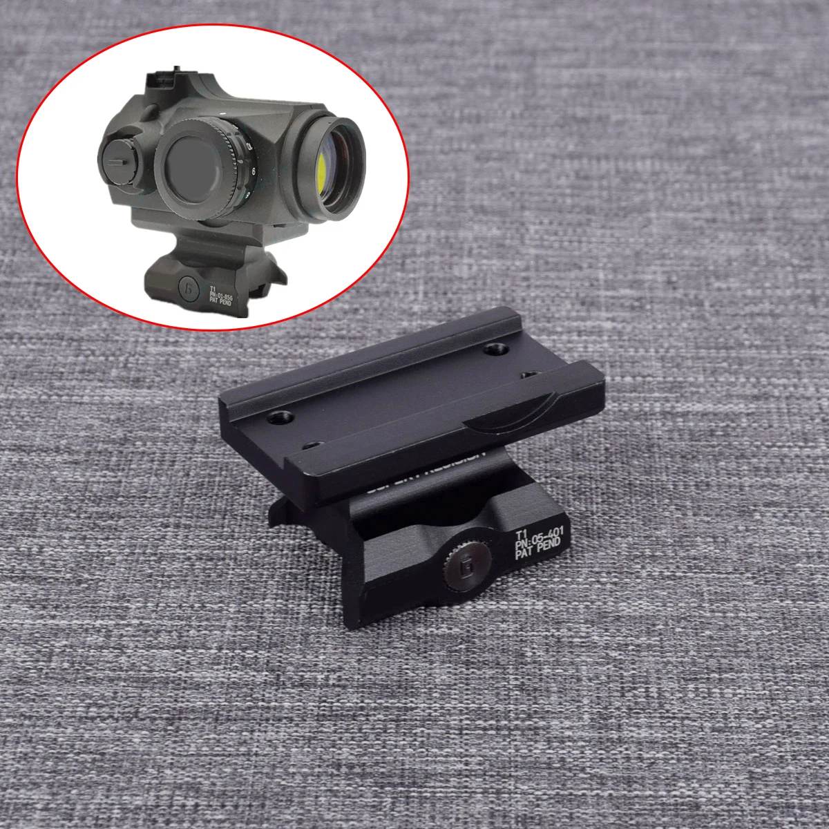 

Tactical GE Series Scope Riser Mount For Hunting Airsoft Rifle AR15 M4 Scope T1 T2 Red Dot Sight Fit 20mm Picatinny Rail