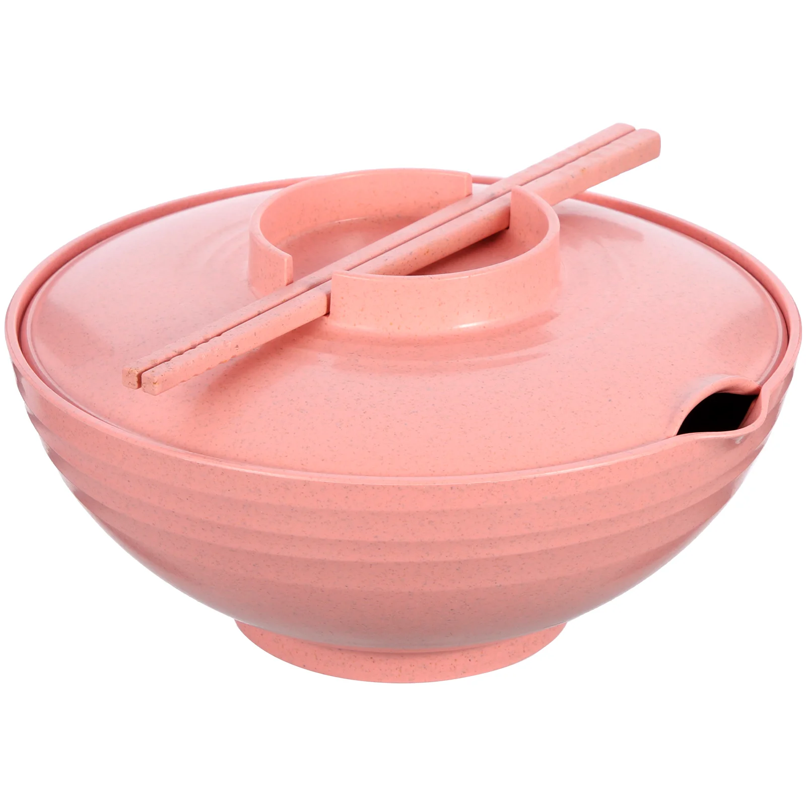 

1 Set of Kitchen Noodles Bowl Lidded Ramen Bowl with Spoon Decorative Noodle Bowl with Chopsticks