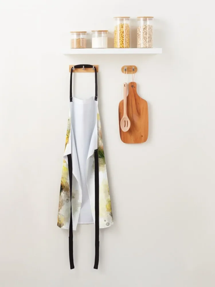 Фартук для женщин Eurydice - Hades (акварель) с карманом водонепроницаемый кухонный