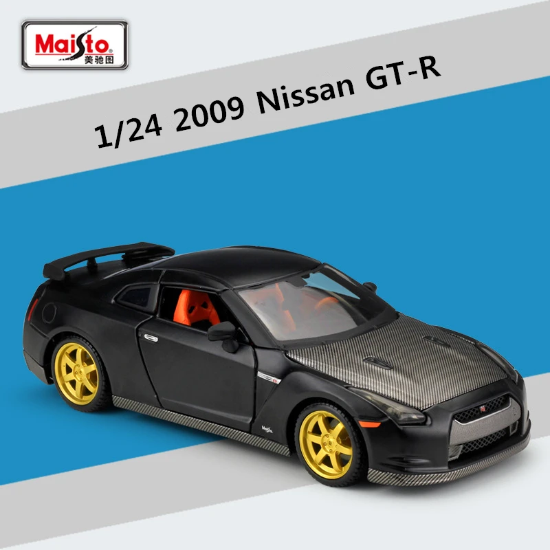 

1:24 Nissan Skyline GTR Fibre Alloy Sports Car Model Diecast Metal Toy Racing Car Model Simulation Collection Childrens Toy Gift