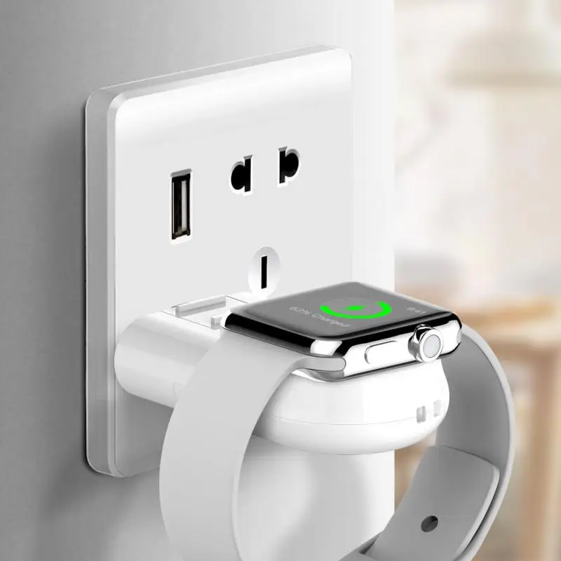 

Для Apple IWatch 1 2 3 4 5 Беспроводное зарядное устройство USB разъем портативный док-адаптер Быстрая зарядка умные часы база беспроводной зарядки