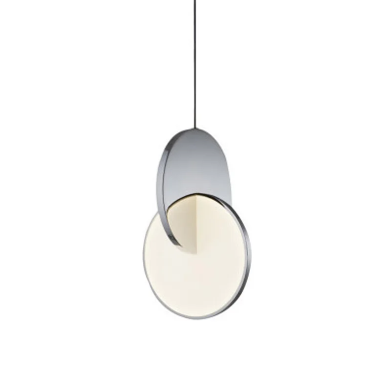 Скандинавская светодиодная подвеска в виде кольца интерьерное освещение