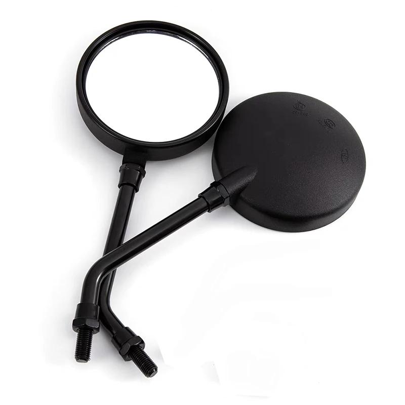 

Зеркала заднего вида для мотоцикла Cafe Racer, зеркало из АБС-пластика 8/10 мм для SUZUKI SV 400 650 Vstrom 650 1050 Bandit GS 500 Kawasaki Vaclan