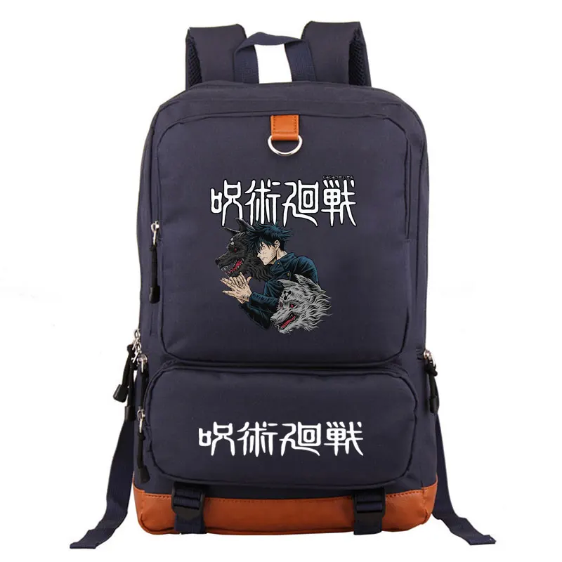 Мужской рюкзак для ноутбука, с принтом в виде аниме