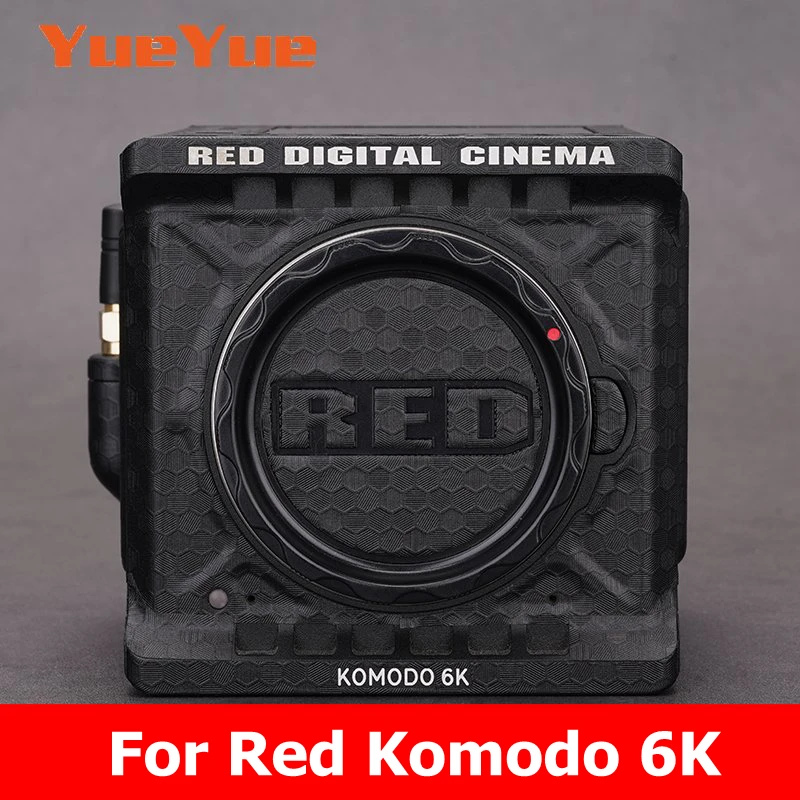 

Наклейка для Komodo 6K, виниловая пленка для корпуса камеры, красная Защитная Наклейка для цифрового кинотеатра, защитное покрытие
