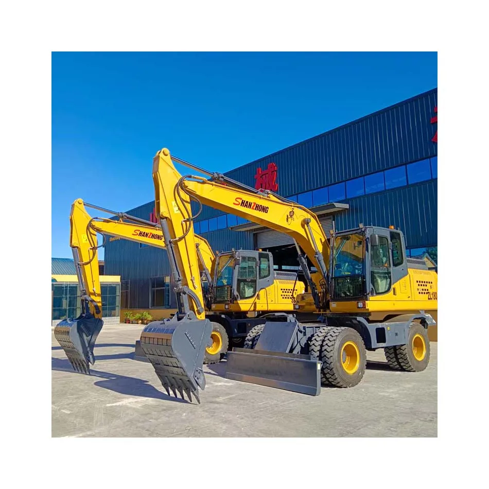 

Shanzhong 180, колесные экскаваторы среднего и большого размера для строительной техники с высокой многофункциональной эффективностью