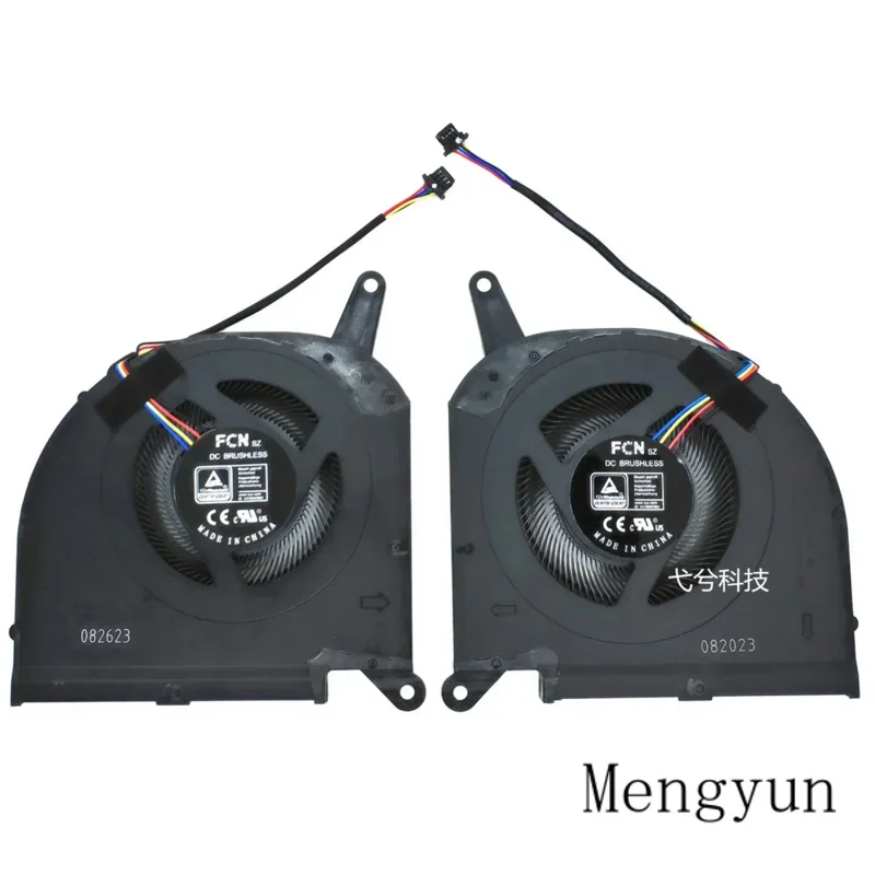 Новый вентилятор охлаждения процессора и графического для Gigabyte Aorus 15G 15P RX7G 2021 DFSCM