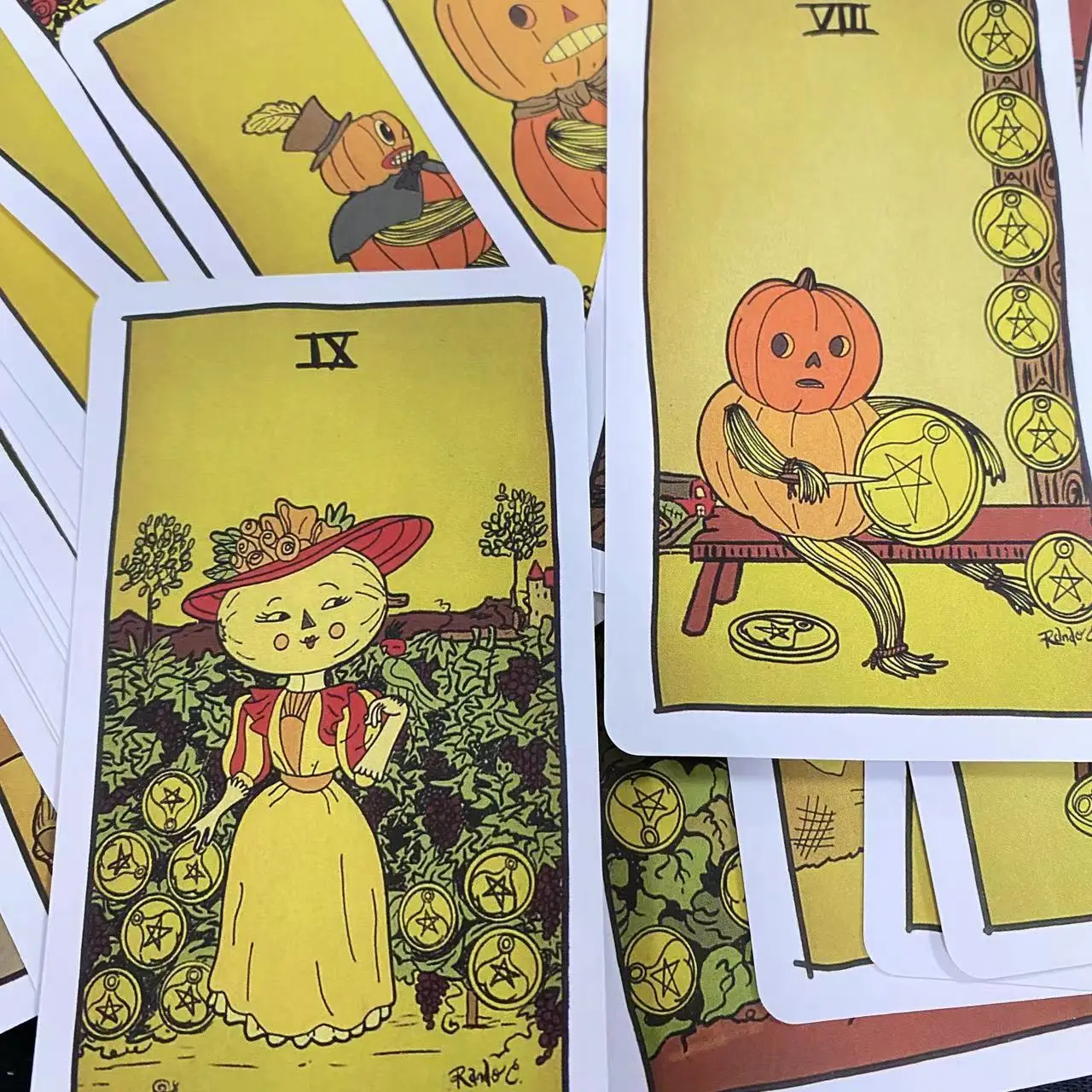 10 3*6 см Tarot of Unknown