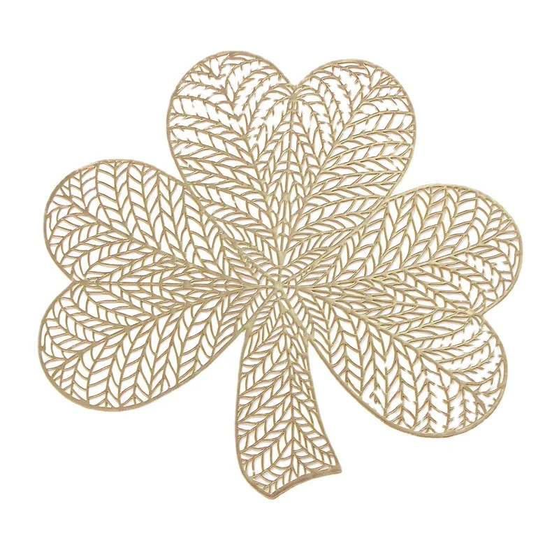 17AHSM бронзовая скатерть ПВХ пластиковая пустотелая подстилка для обеденного