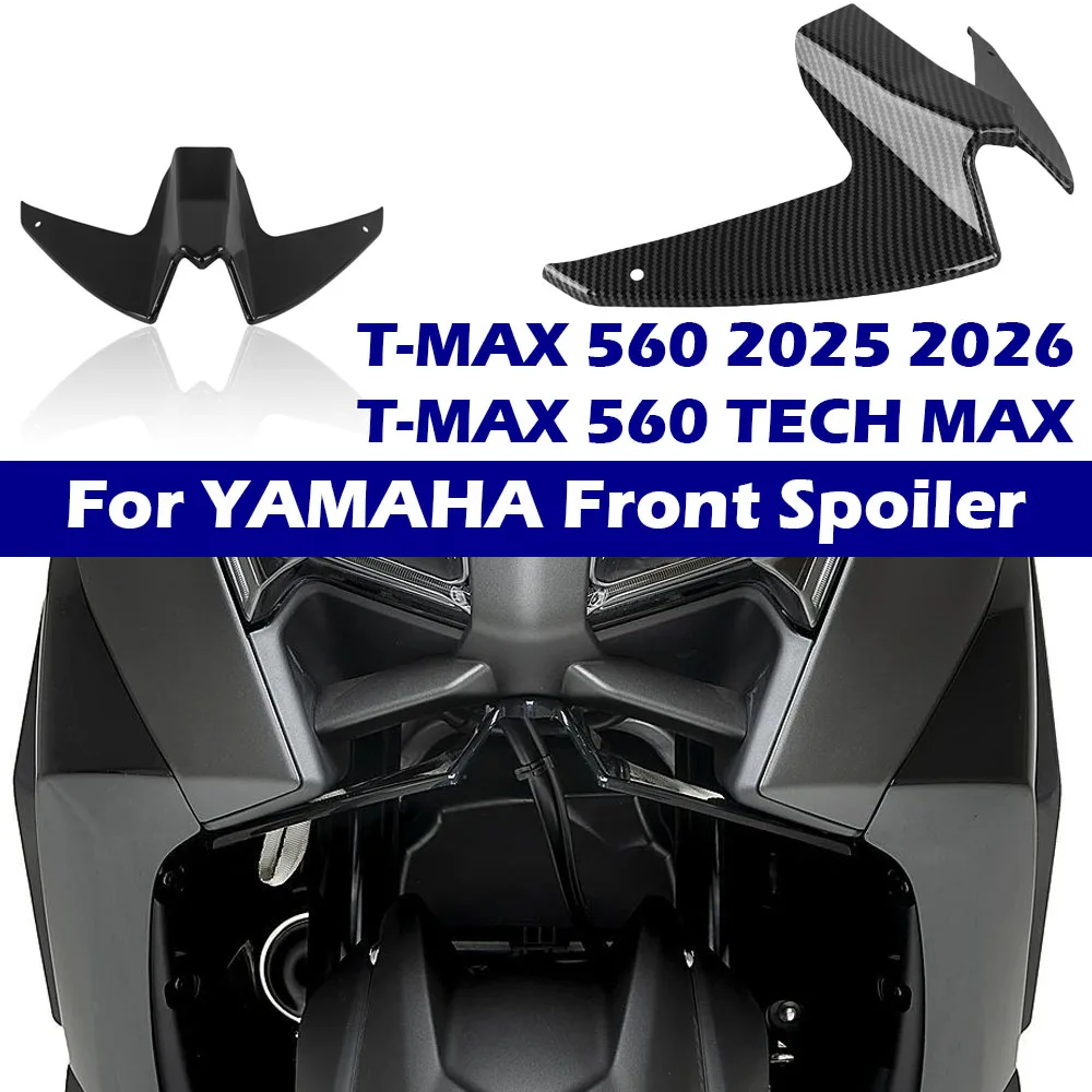 Фото Для мотоциклов YAMAHA T-MAX T MAX TMAX 560 TECH MAX 2025 2026: передний спортивный спойлер, аэродинамическое крыло-дефлектор для нэковед-мотоциклов №1
