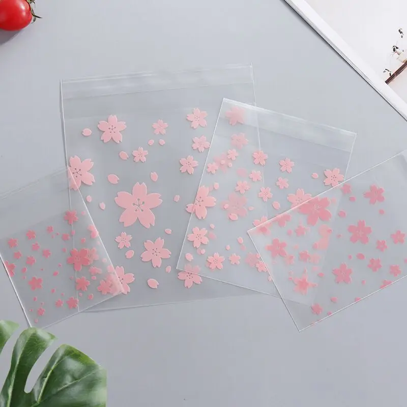 100 шт. прозрачные пакеты в горошек маленькие для упаковки еды с застежкой-молнией