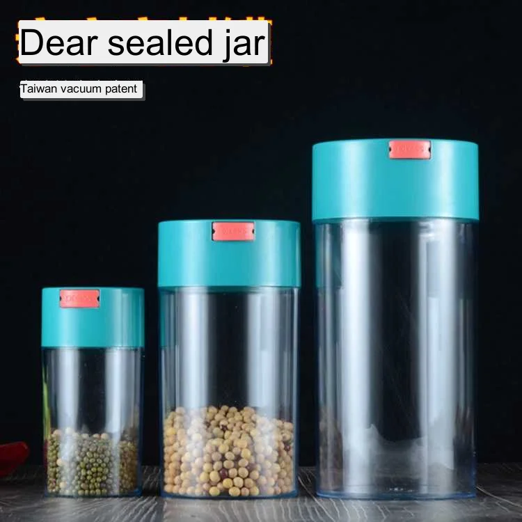 

Coffee bean fresh snacks plastic tea jar moisture-proof appliance storage jar