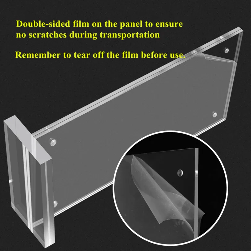 Магнитный акриловый держатель для вывесок A5 148x210 мм подставка меню бумаги