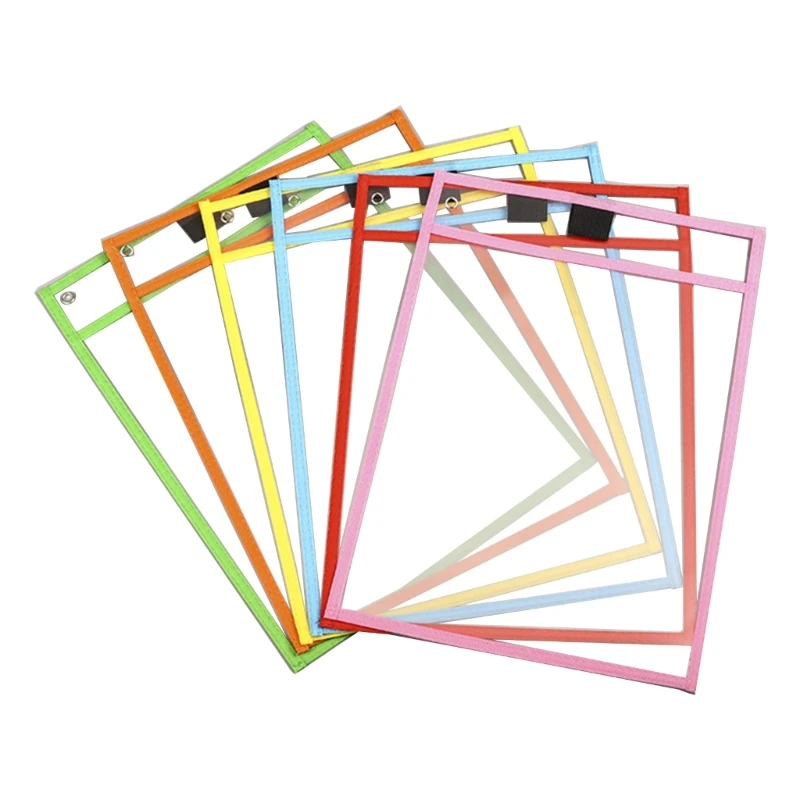 

Pockets Heavy Duty Sheet Protectors Quickly Wipe to a Clean
