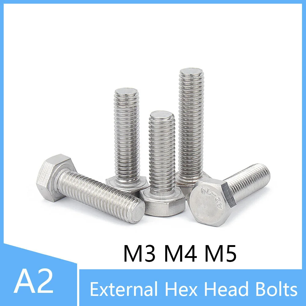 Винты с шестигранной головкой M3 M4 M5 20/50 шт.
