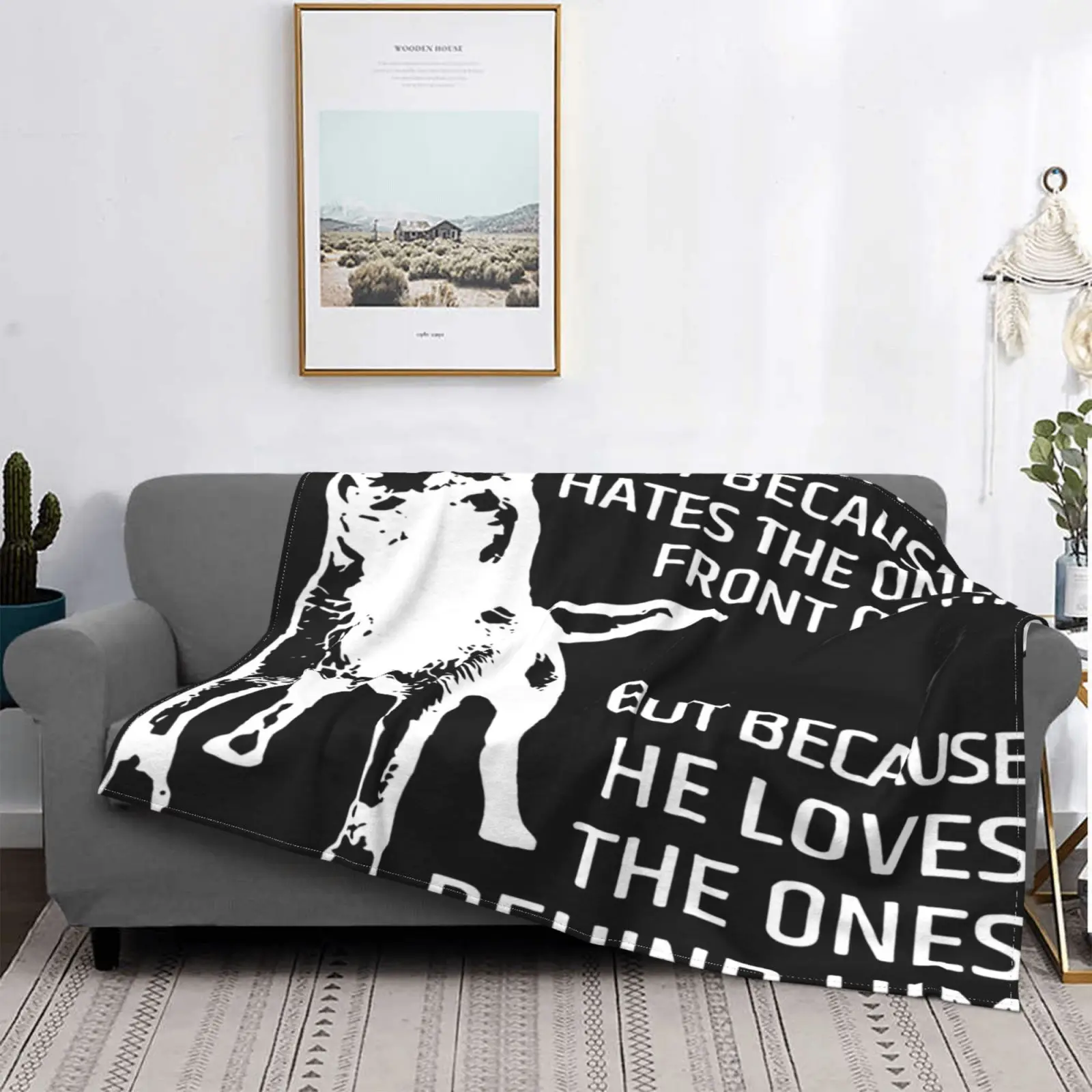 

Men'S Popular Belgian Shepherd Malinois Blanket On The Bed Sofa Semi-Toral Blanket Sleeping Bag For Children Picnic Plaid Sofa