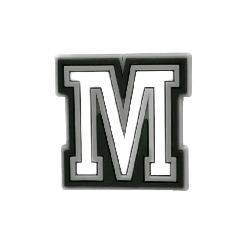 Wholesale Shoe Charms 100 Pack Fits for Crocs Accesories Letter Boys Girls Kids Women Christmas Gifts Birthday Party Favors Pins