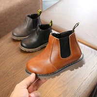 children boots 2022 autumn winter ankle boots retro fashion kids girls casual shoes boys baby bootsthickening cotton snow boots