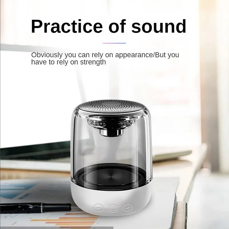 

Mobile Phone Bluetooth Speaker High-quality Colorful Lights Wireless Small Sound Box Subwoofer Portable Home Impact Mini Gift