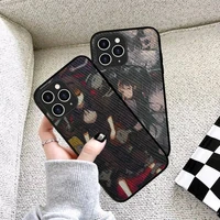 fhnblj homura akemi the puella magi anime phone case hard leather case for iphone 11 12 13 mini pro max 8 7 plus se 2020 x xr xs