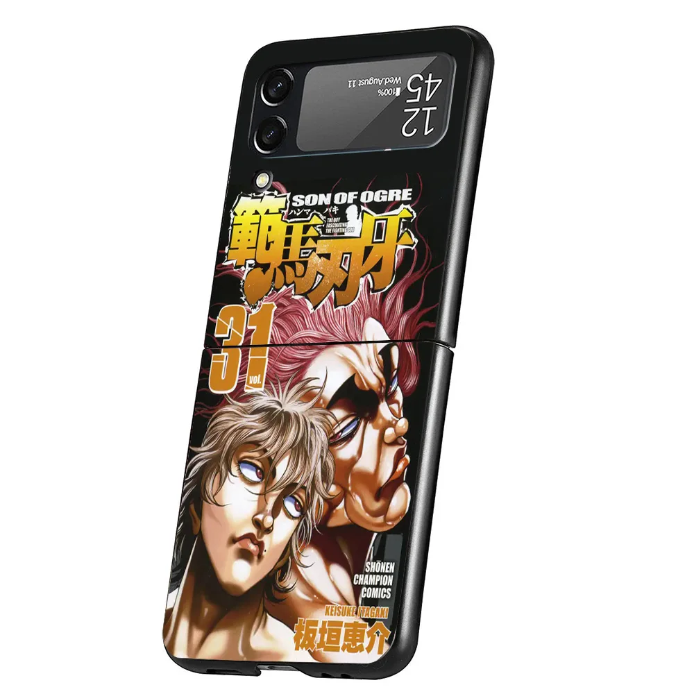 Оригинальный чехол Baki the Grappler в стиле аниме для телефона Samsung Galaxy Z Flip 6 5 4 3