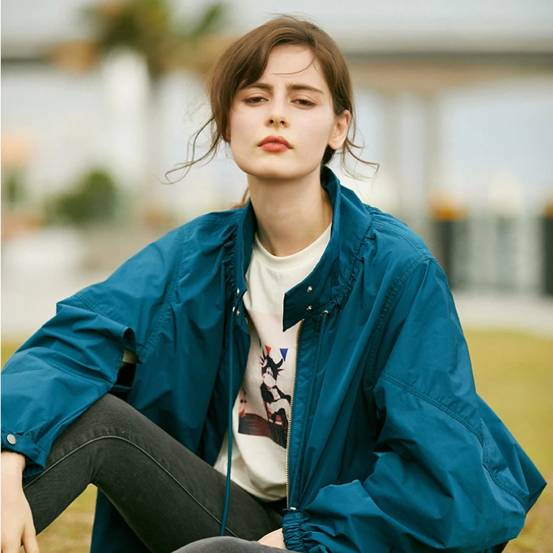 

2023 Autumn New Women's Trend High end Precision Short Windbreaker Women's Coat