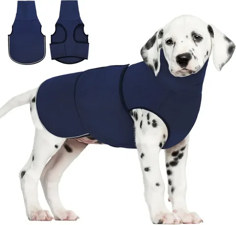 Dog Emotional Comfort Clothes Night Reflection Prevent Fright  Dog Anti-anxiety Jacket Comfortable and Breathable Pet Products