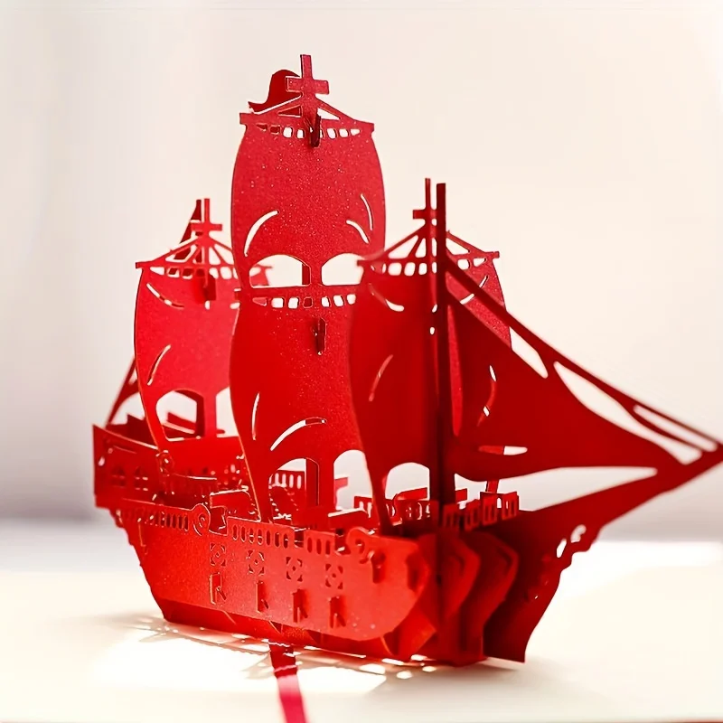 3D всплывающая поздравительная открытка для приглашения на вечеринку день