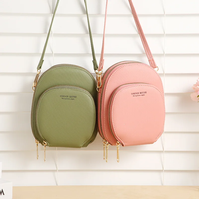 

Women Shoulder Bag Small Crossbody Bag PU Female Large Capacity Mobile Phone Bag Ladies purses handbags crossbody bags for women