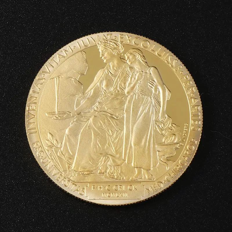 Памятная монета Альфреда Бернхарда Нобеля коллекция подарочных сувениров