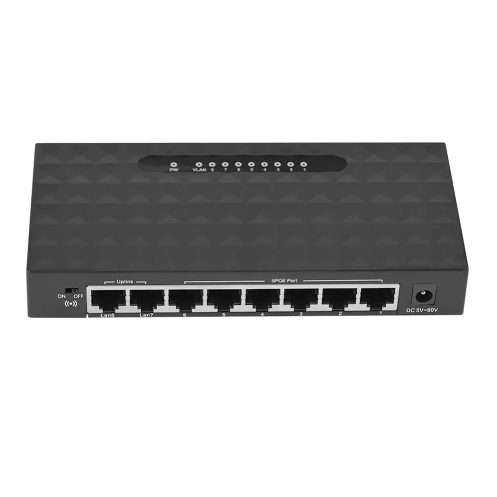 

5/8Port Gigabit Switch Ethernet Smart Switcher High Performance 10/100Mbps Ethernet Network Switch RJ45 Hub Internet Splitter