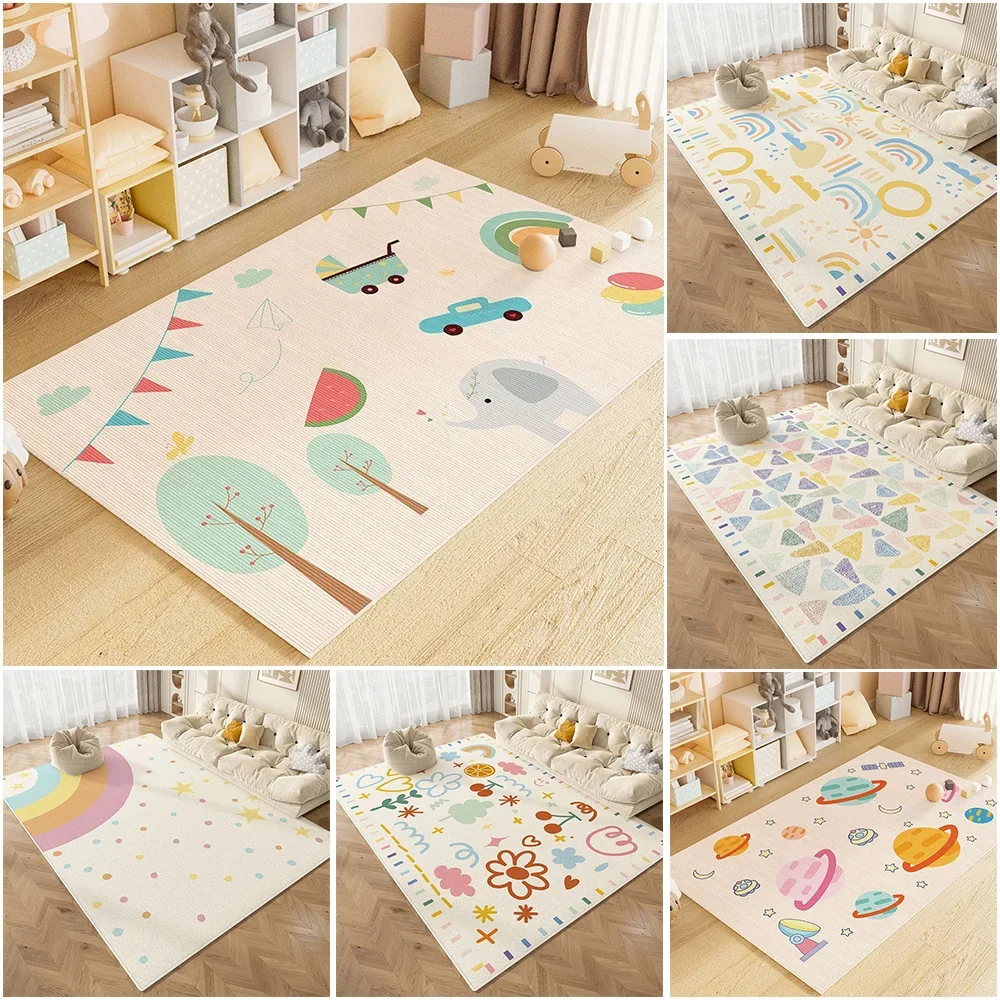 Коврики для детской комнаты ковер дома спальни прикроватный охлаждающая
