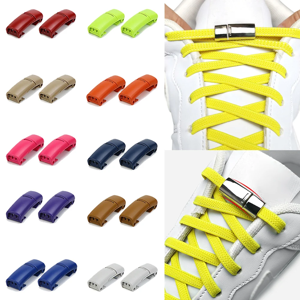 

2 шт., металлические шнурки с магнитной пряжкой