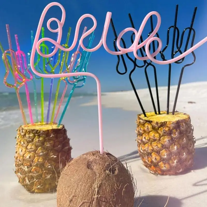 Соломинки для невесты девичника искусственные 5 шт. соломинки в форме тыквы