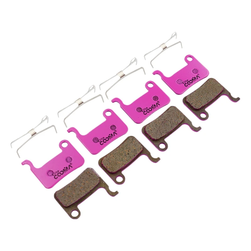 

COOMA SPORT 4 Pairs Ceramic Bicycle Disc Brake Pads For Shimano M975,M966,M965,M800,M775,M765,M665,M601,M596,M595,M585,