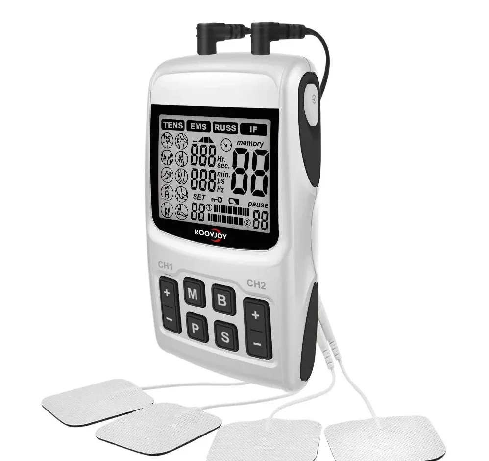 Для ROOVJOY R-C101A TENS EMS RUSS если электронные фотостимуляторы терапевтическая машина