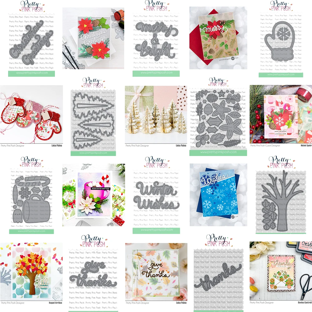 

New Arrival Christmas Metal Cutting Dies For DIY Dies Scrapbook Embossing Handmade Paper Card Decorative Album Craft Die Cut