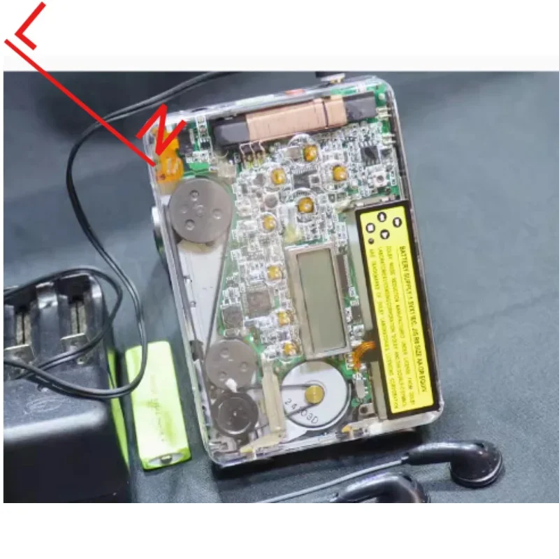 2-стрелочный новый модифицированный акрил для SONY WM-GX674 полностью прозрачная