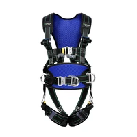 full body safety harness with lanyard high altitude protection hot sale double hooks