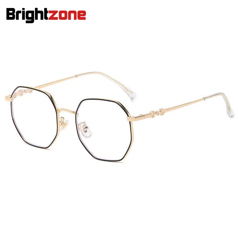 

Plain And Artistic Appearance Small Polygonal South Korea Anti Blue Light And Anti Radiation Myopia Fashion Glasses For Women