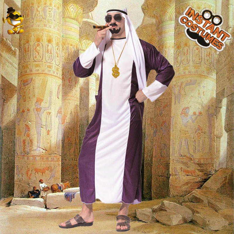 

Мужской Дубай, искусственный Хэллоуин, косплей для вечеринки, искусственная одежда Дубая, одежда гангстера, искусственная одежда для коспл...