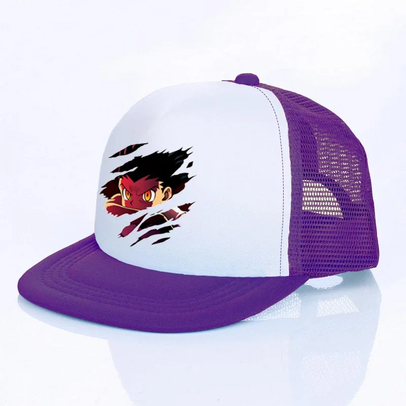 Hunter X Hunter Mesh Hat - Gon Freecss Cartoon Snapback Cap for Outdoor Sports