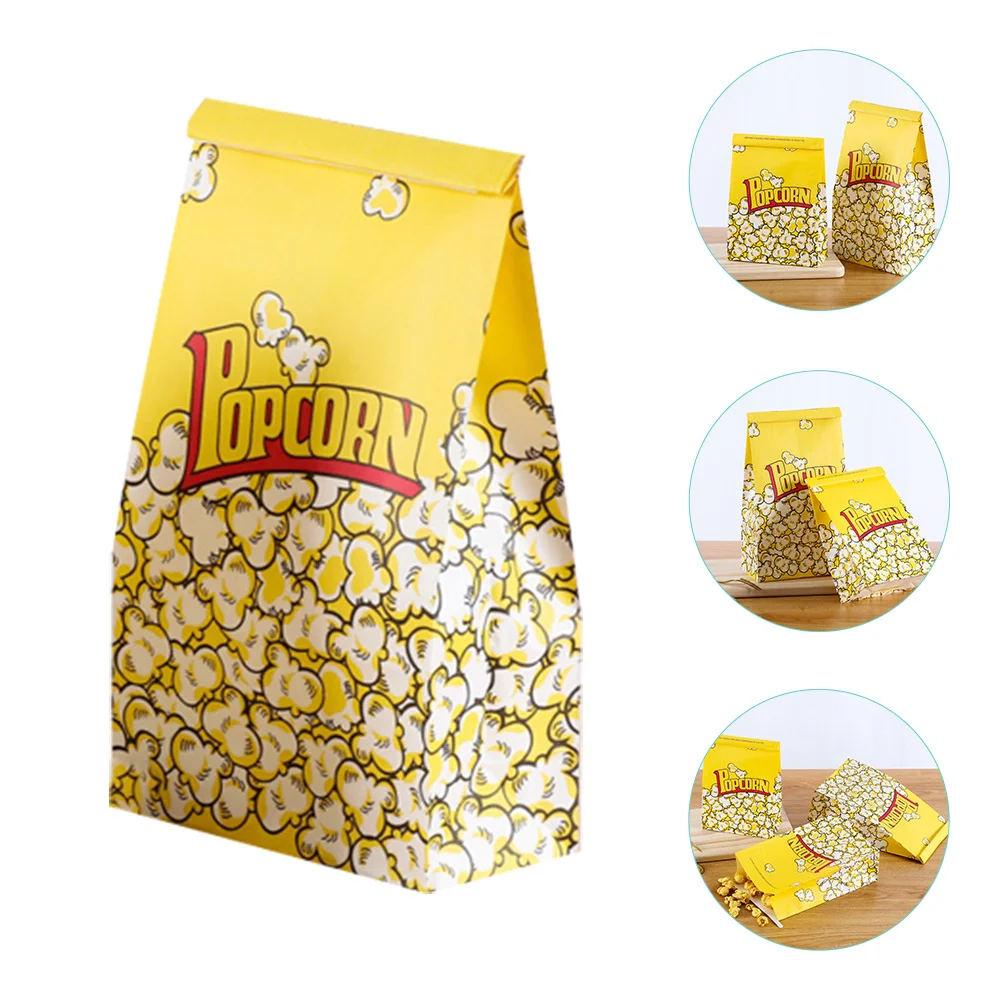 Бумажные коробки для попкорна пакеты контейнеры контейнер вечеринки конфет