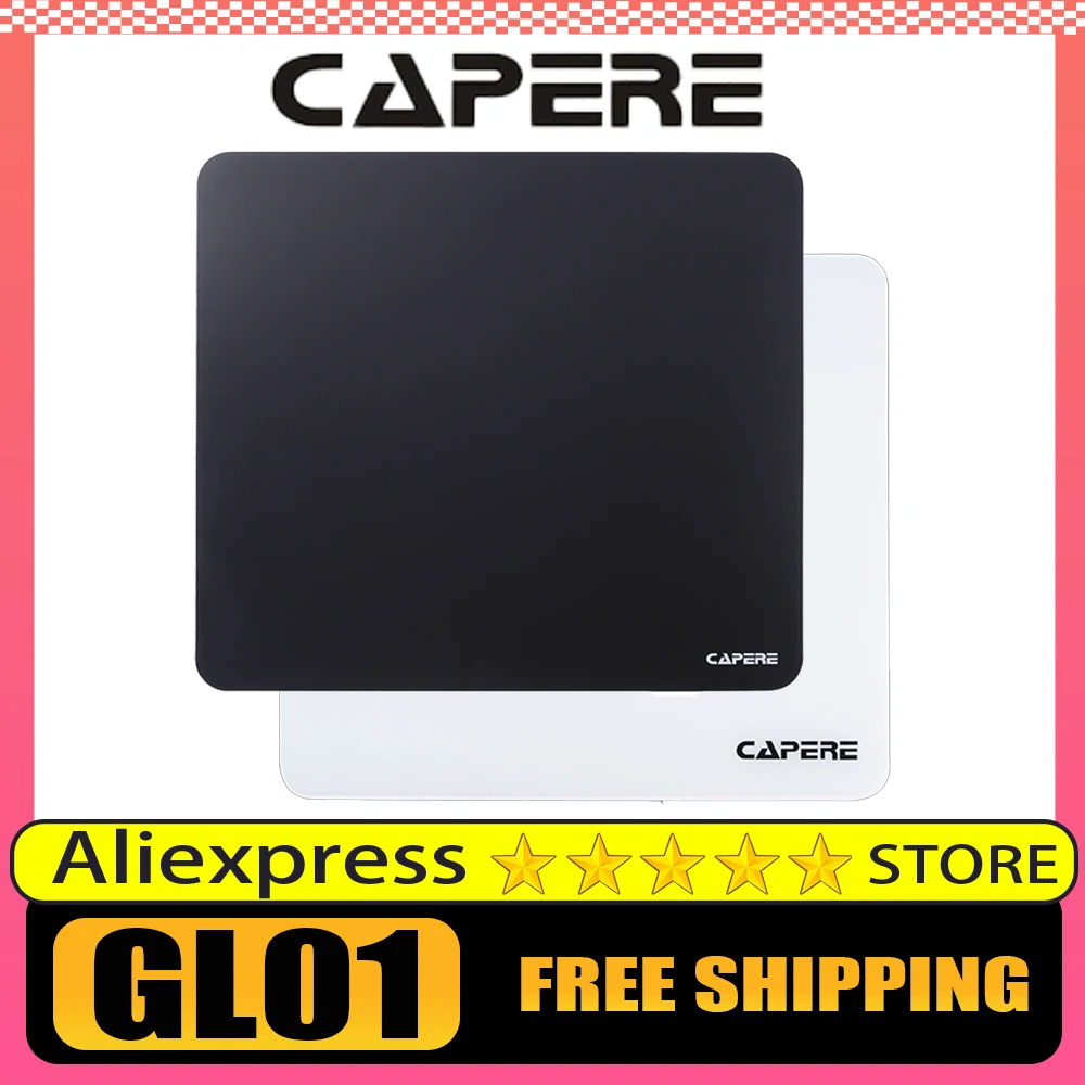 Стеклянный коврик для мыши Capere GL01 полностью закаленный Гладкий