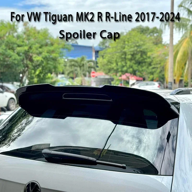 Новинка! Для Volkswagen Tiguan MK2.5 R-Line R 2017-2024 MAXTON Стиль Спойлер Крышка Bodykit Задний багажник