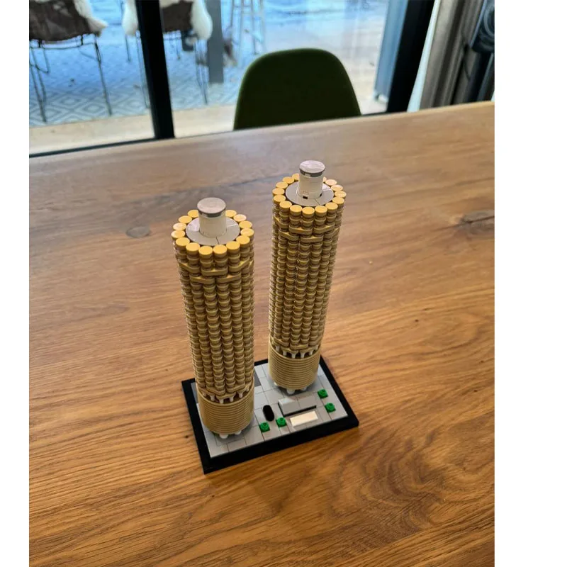 Строечный строительный блок модель 800 детали конструктор для мальчиков день