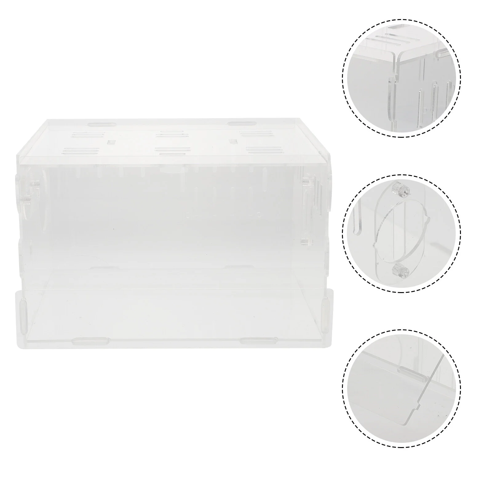 

Plastic Playes Hamster Supplies Guinea Castle Cage Small Nest House Game Villa Pets Hut Acrylic